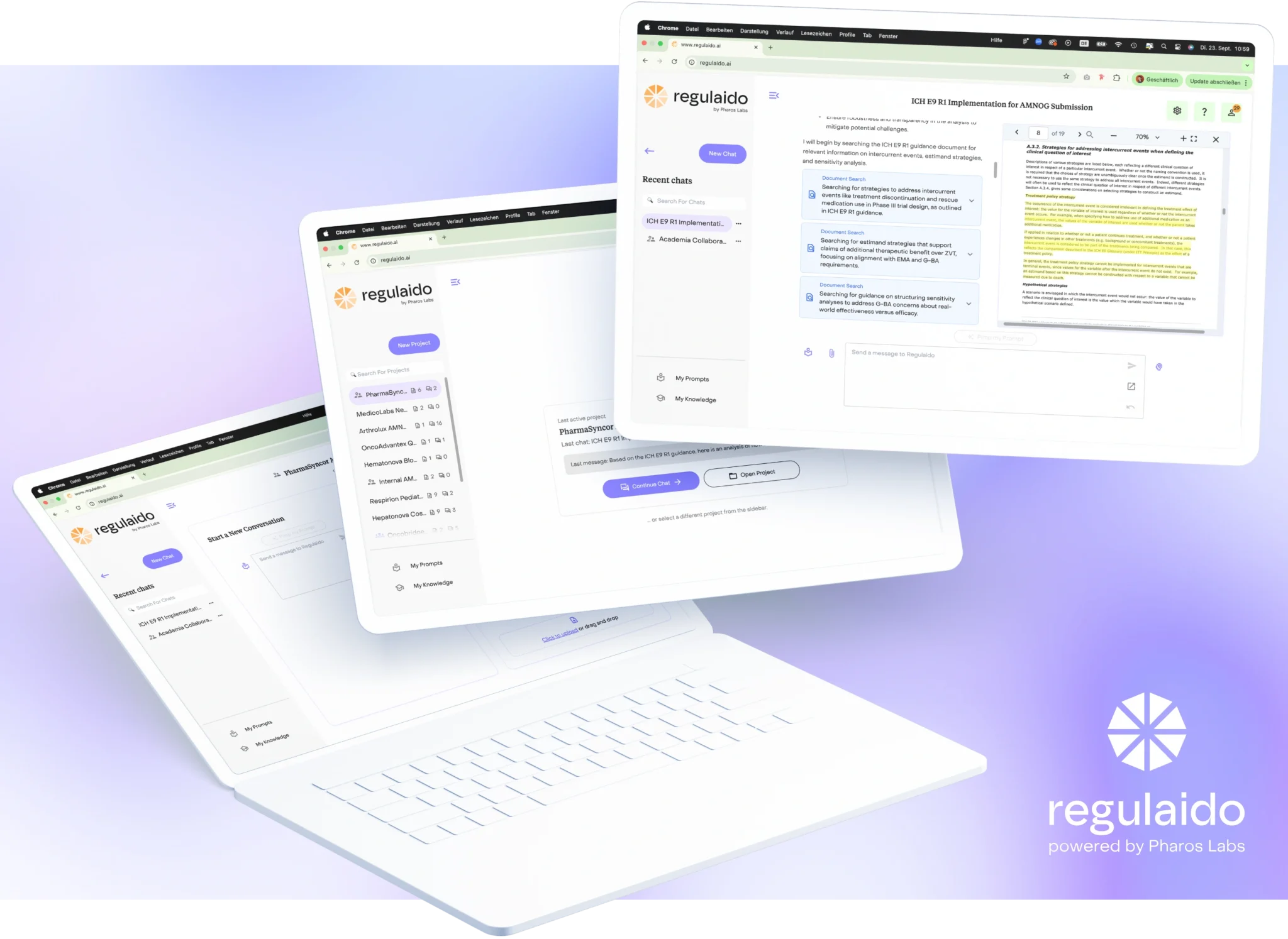 Regulaido tool interface